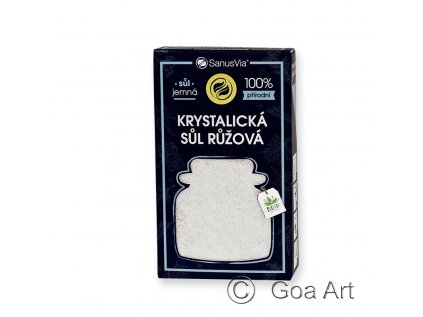 701188 Sol krystalicka ruzova jemna