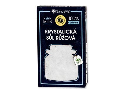 Soľ kryštalická ružová  jemná 100 g