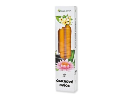 Čakrové sviečky - 3. čakra telové sviečky