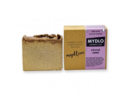402097 Mydlo kavove jemne s morskou solou