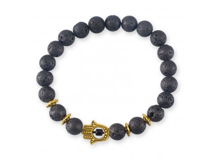 603532 Lavovy kamen naramok gulicky Hamsa zlata