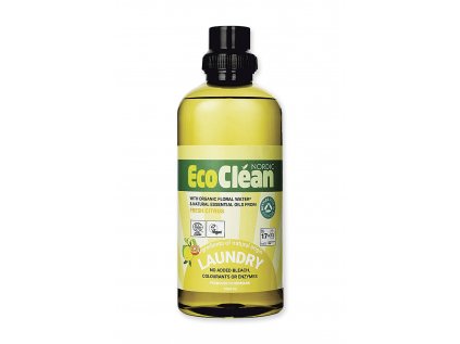1200279 Eco Clean tekutý prací prostriedok 1l Svieži citrus