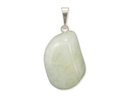 602612 Akvamarín Angola prívesok tromlovaný