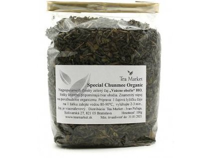 special chunmee organic caj bio 100g tea market