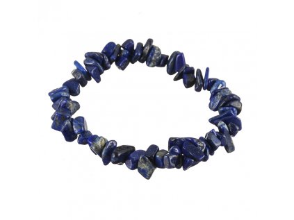 Lapis Lazuli Afganistan  náramok sekaný klasik 18cm