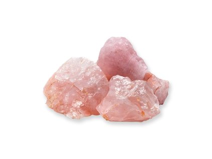 Ruženín Brazília  chips surový kameň XXL (4 - 6,5 cm)