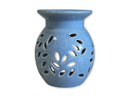 301988 Aromalampa kvetinová modrá