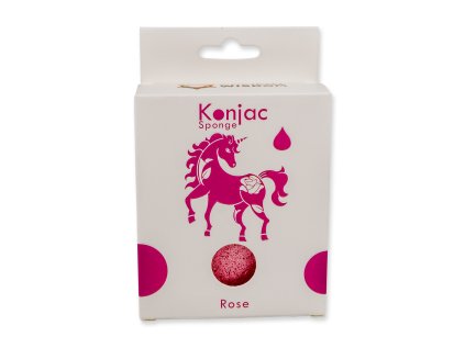 402384 Špongia Konjac Slza Ruža