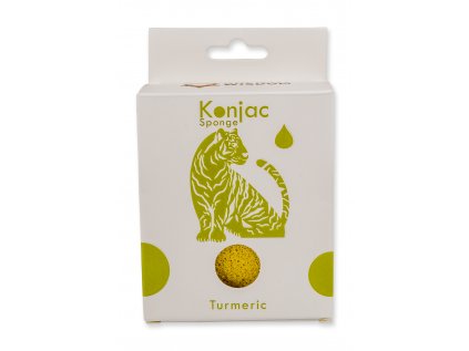 402385 Špongia Konjac Slza Kurkuma