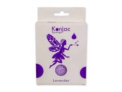 402386 Špongia Konjac Slza Levanduľa