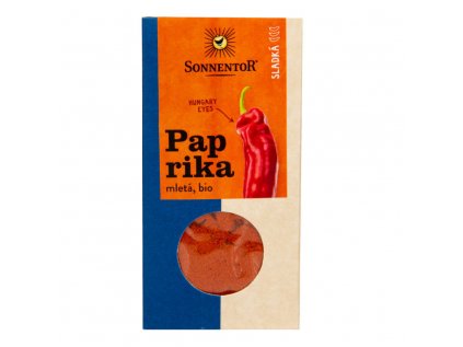 Paprika sladká  jednodruhové korenie BIO 50 g