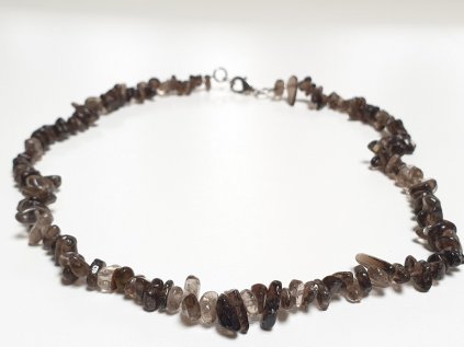 Záhneda Brazília  náhrdelník sekaný 45 cm