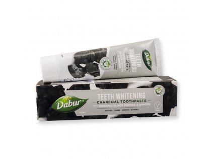 701504 Zubná pasta Dabur Herbal Organic Charcoal 100ml