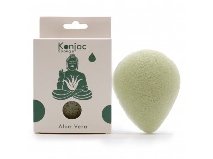 Špongia Konjac  slza - Aloe Vera - Liečivá