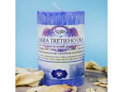 cakra tretieho oka palmova sviecka