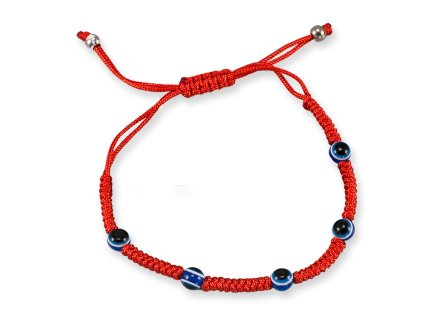 Červený náramok proti urieknutiu  Oko