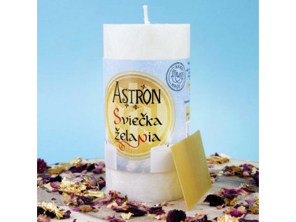 Astron sviecka zelania biela