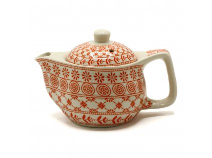 Set pre dvoch Jantárový  čajník 350ml + 2ks šálka