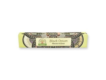 503168 Tyčinky vonné NAMASTE INDIA Black Opium Masala