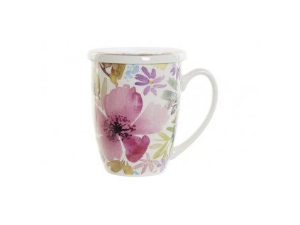 Hrnček bylinkový Kvety  0,3l porcelán