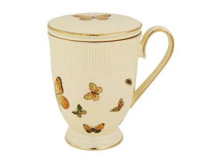 Hrnček bylinkový Aster  0,24l porcelán