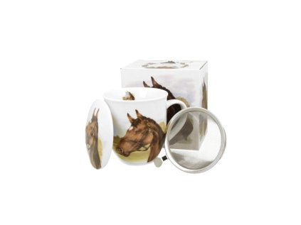 Hrnček bylinkový Kôň  0,40l porcelán