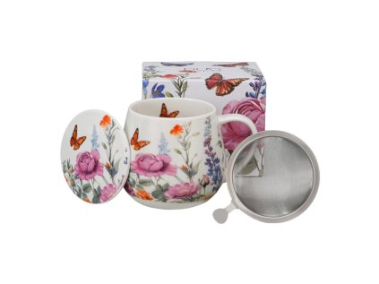 Hrnček bylinkový Summer  0,43l porcelán