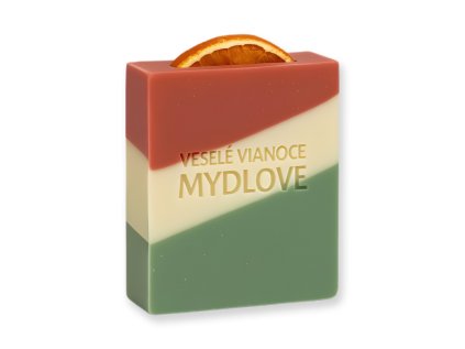 Vianočné mydlo pomaranč a škorica  100 g