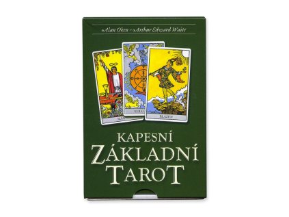 Kapesní Základní Tarot  Alan Oken a Arthur Edward Waite