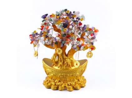 strom zivota s ingotom bohatstva a mincami (2)