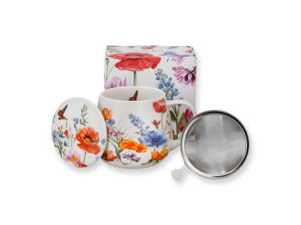 Hrnček bylinkový Spring  0,43l porcelán