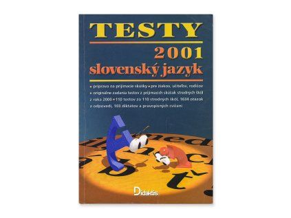 Testy 2001 Slovenský jazyk  kolektív autorov