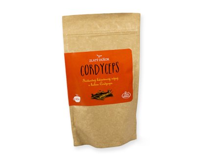 12732 Zlaty dusok s hubou Cordyceps 100g