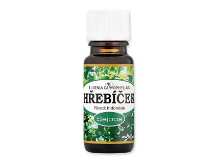 HREBÍČEK 100% silica prírodný esenciálny olej 10 ml