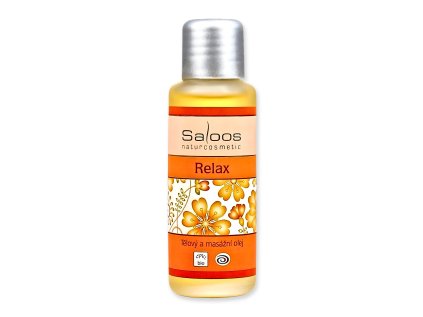 Relax  telový a masážny olej Saloos 50 ml