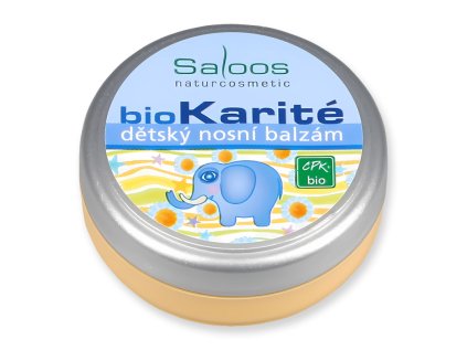 Bio Karité - detský nosový balzam  Balzam Saloos 19 ml