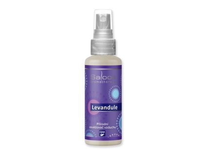 Levanduľa - airspray  prírodný osviežovač vzduchu Saloos 50 ml