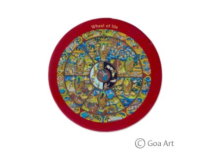 Wheel of life Samolepka Koleso života