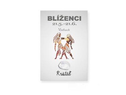 600294 Blizenci kristal
