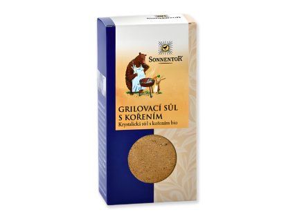 Grilovacia soľ s korením  ochutená soľ s korením BIO 100 g