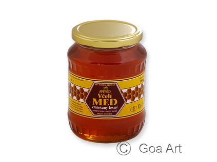 700962 Med lesný 950g