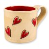 Hrnček Srdiečka čevené  0,4 l