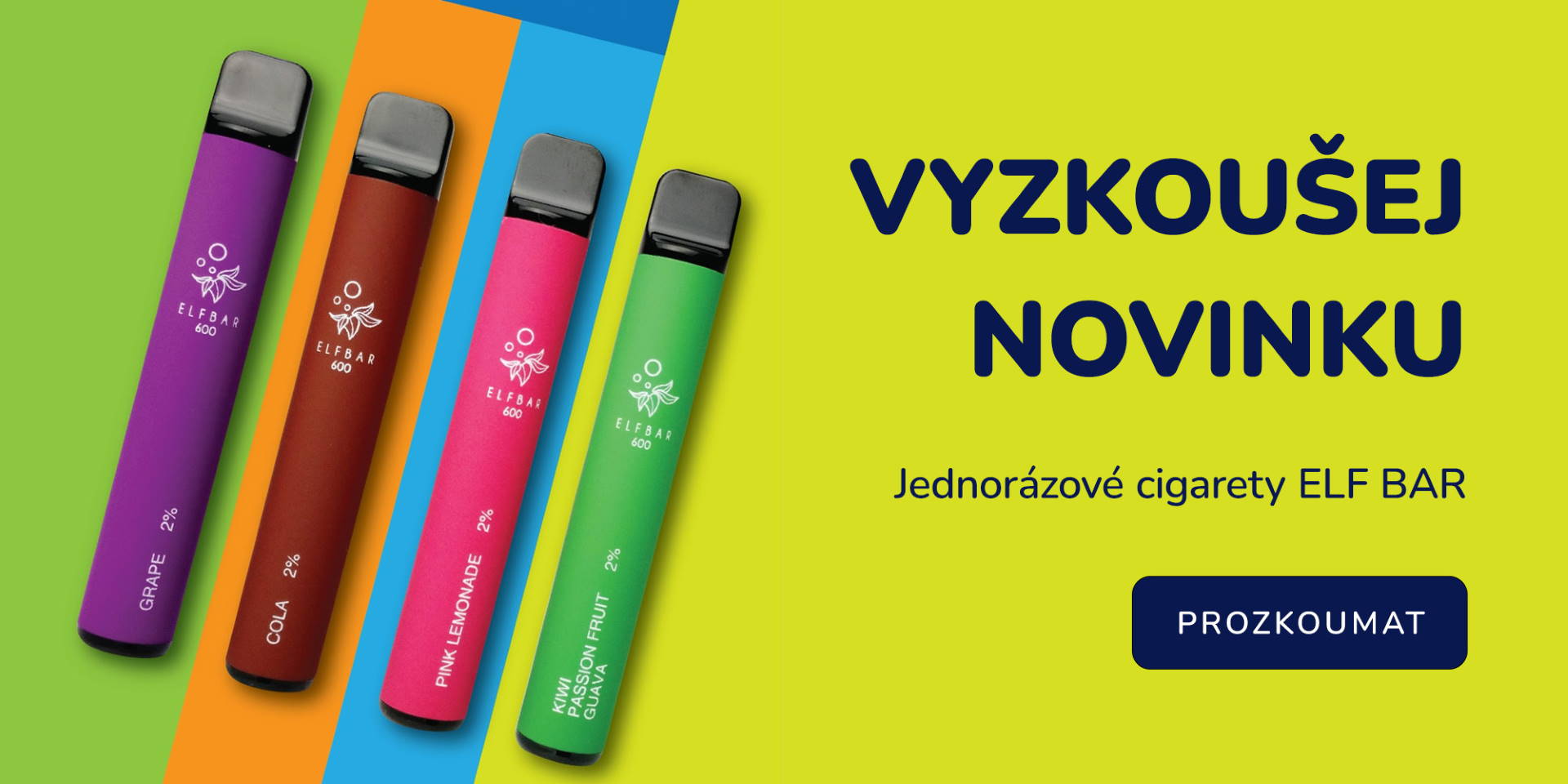 Eshop Jednorázové cigarety - Novinky