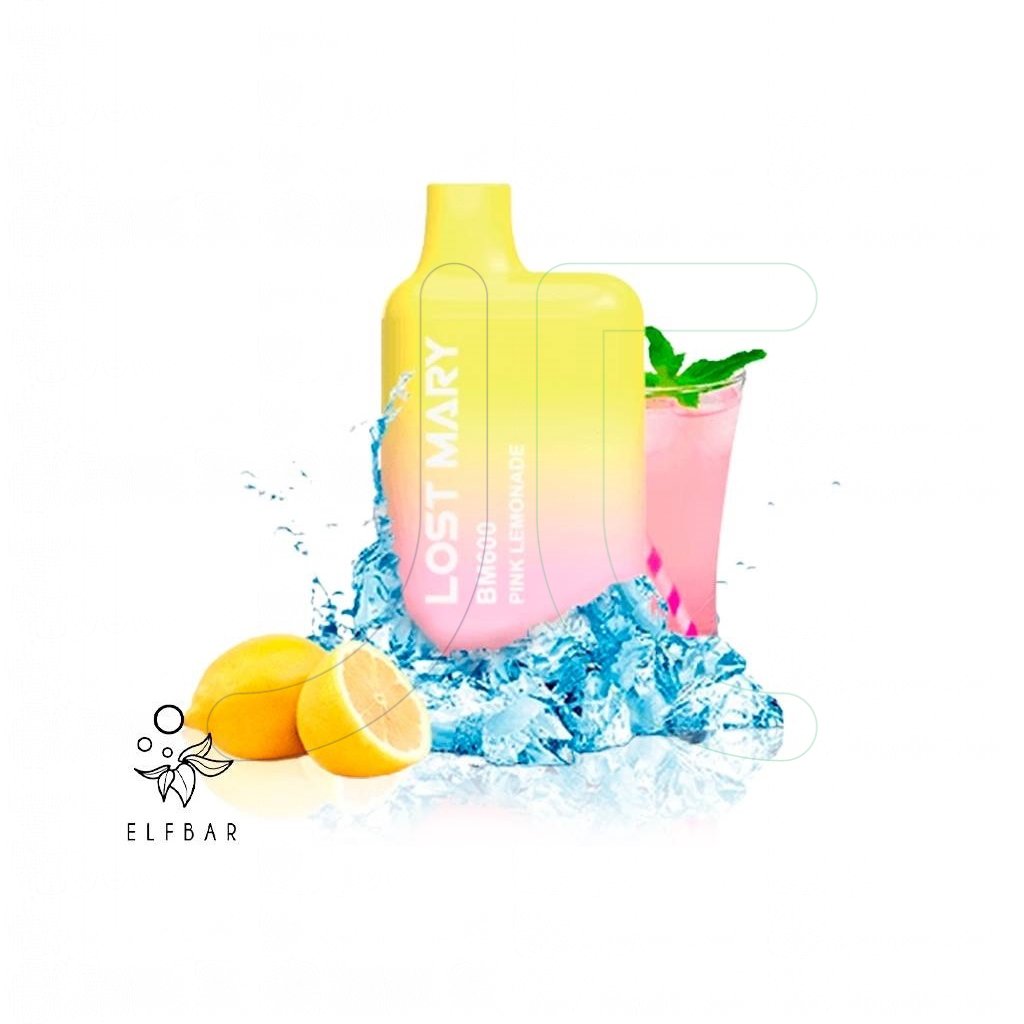 pod desechable lost mary pink lemonade by elf bar