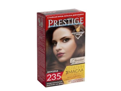 Vip's Prestige permanentní krémová barva na vlasy 235 čokoláda 115 ml