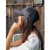 Kšiltovka trucker hat černá- síťka