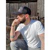 Kšiltovka trucker hat černá- síťka