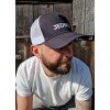 Kšiltovka trucker hat černo bílá- síťka