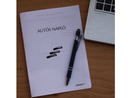 Autós napló - nyomtatott notesz
