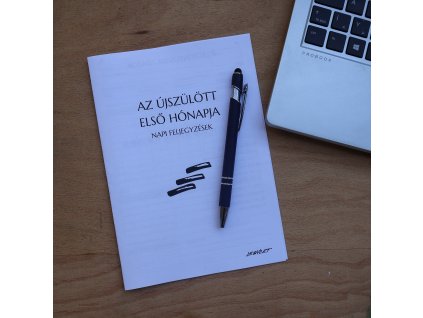 Babanapló: Az újszülött első hónapja - nyomtatott notesz